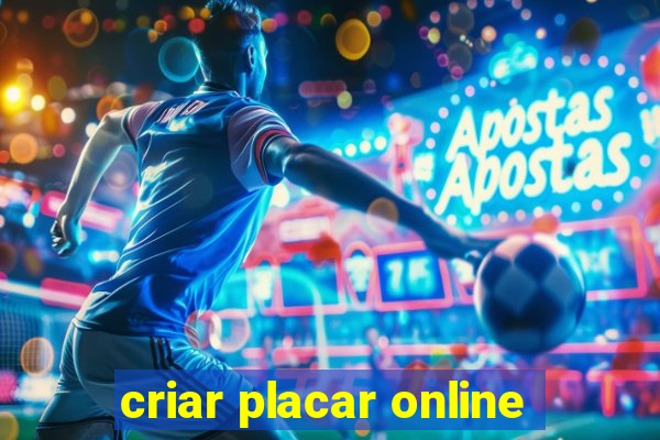 criar placar online